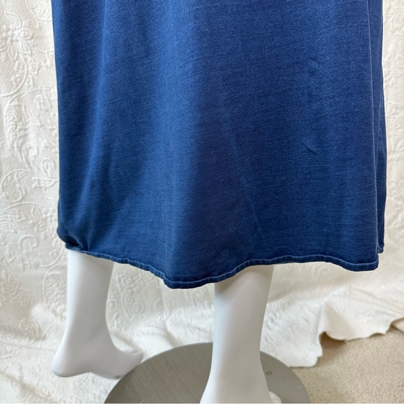 J.Jill Purejill Indigo Blue 2-Piece Pull-on Midi Skirt and Tunic - Picture 11 of 15